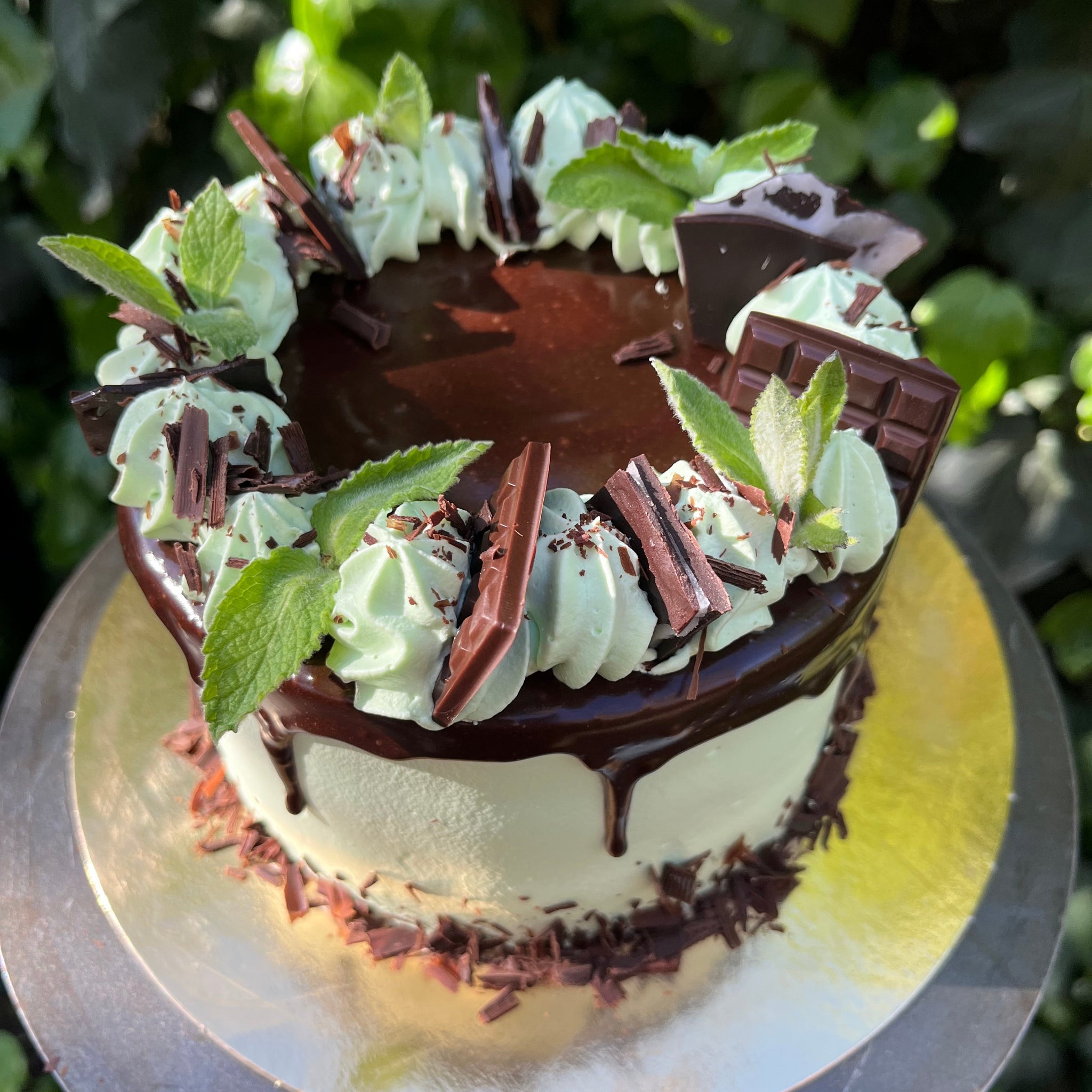 Torta Menta Chocolate