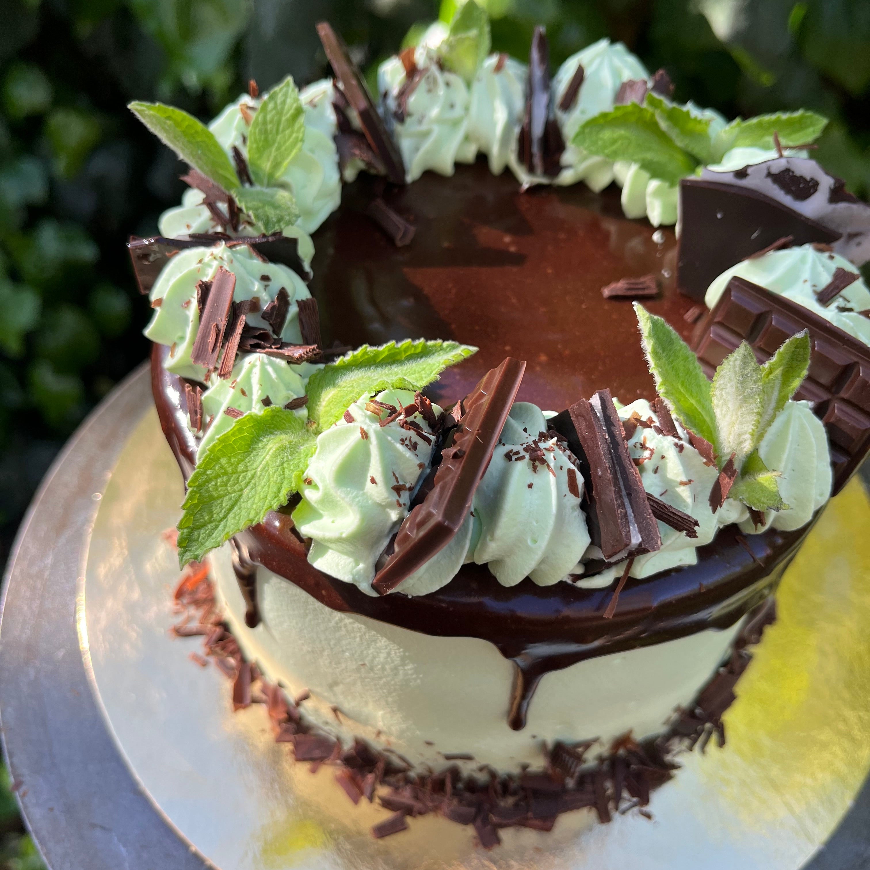 Torta Menta Chocolate